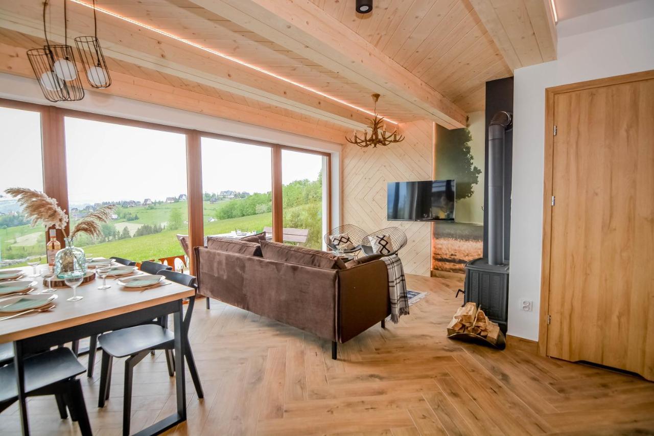 Domki Widokowelove Z Widokiem Na Panorame Tatr - Mountain View Gliczarów Buitenkant foto